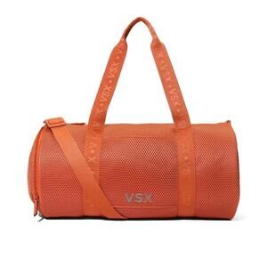 VSX Mesh Duffle Bag by Victoria's Secret - Burnt Orange Leaves NWT